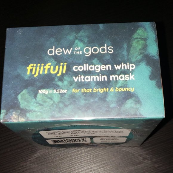 DEW OF THE GODS  Fijifuji Collagen Whip Vitamin Mask $50 - Picture 1 of 8
